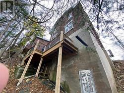 View of home's exterior featuring a deck - 