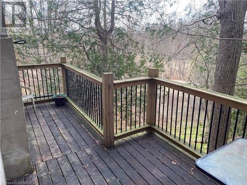 View of wooden terrace - 76 10Th Street, Hanover, ON - Outdoor With Deck Patio Veranda With Exterior