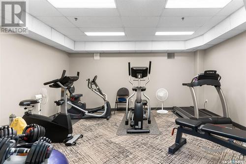 303 401 Cartwright Street, Saskatoon, SK - Indoor Photo Showing Gym Room