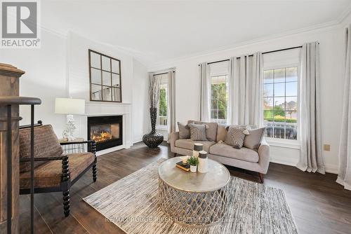 11 Mcbeth Place, Whitby (Brooklin), ON - Indoor Photo Showing Living Room With Fireplace