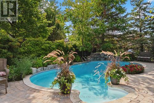 11 Mcbeth Place, Whitby (Brooklin), ON - Outdoor With In Ground Pool With Backyard