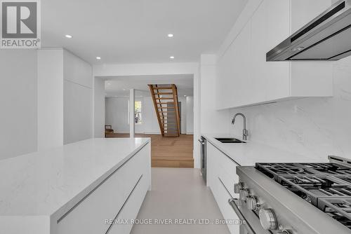 375 King Street W, Cobourg, ON - Indoor Photo Showing Kitchen With Double Sink