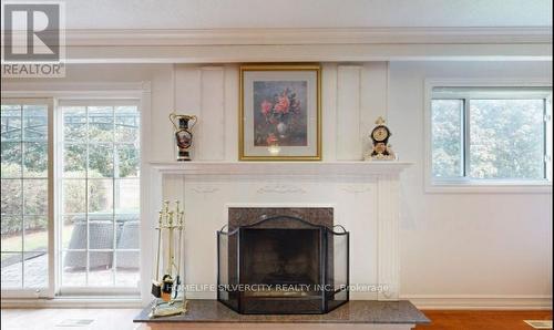 Main - 4271 Wilcox Road, Mississauga, ON - Indoor Photo Showing Living Room With Fireplace