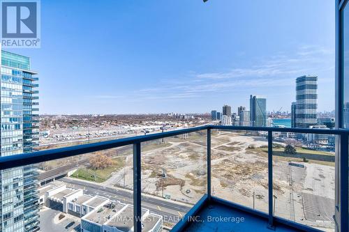 2108 - 36 Park Lawn Road, Toronto, ON - Outdoor With Balcony With View