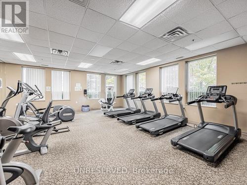 1805 - 4850 Glen Erin Drive, Mississauga, ON - Indoor Photo Showing Gym Room