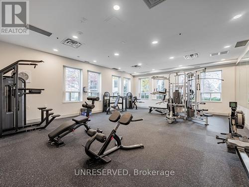 1805 - 4850 Glen Erin Drive, Mississauga, ON - Indoor Photo Showing Gym Room