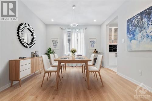 Virtually Staged - 240 Skipper Drive, Ottawa, ON - Indoor Photo Showing Dining Room