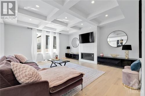 240 Skipper Drive, Ottawa, ON - Indoor Photo Showing Other Room With Fireplace