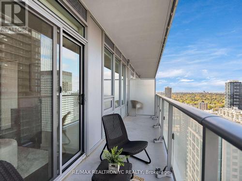 2902 - 99 Broadway Avenue, Toronto, ON - Outdoor With Balcony With Exterior