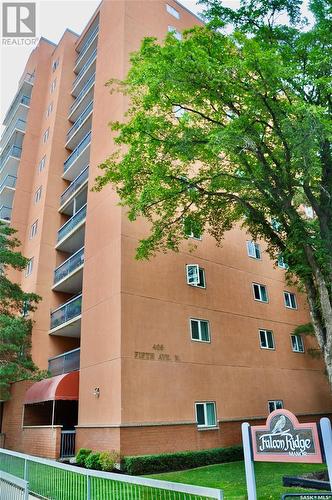 901 405 5Th Avenue N, Saskatoon, SK - Outdoor With Balcony