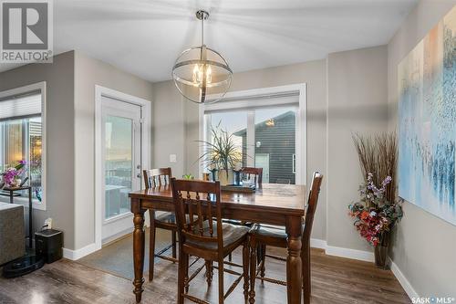 220 Wall Street, Dalmeny, SK - Indoor Photo Showing Dining Room