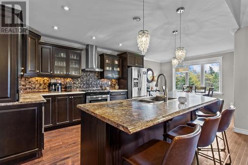 55 Woodview Place, Conception Bay South, NL - Indoor Photo Showing Kitchen With Upgraded Kitchen