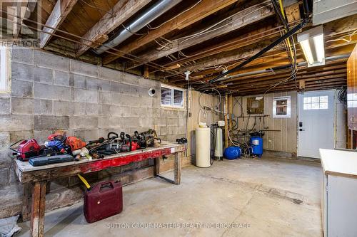 5972 First Lake Road, South Frontenac (Frontenac South), ON - Indoor Photo Showing Basement