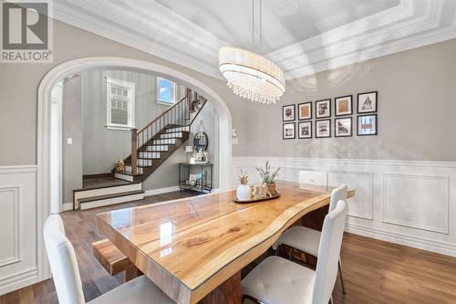 8 Nicholas Place, Paradise, NL - Indoor Photo Showing Dining Room