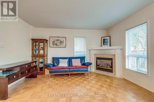 2117 Glenfield Road, Oakville, ON - Indoor Photo Showing Living Room With Fireplace