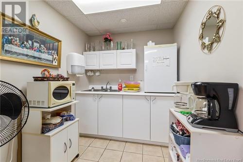 50 Boucher Street, Rogersville, NB - Indoor Photo Showing Kitchen With Double Sink