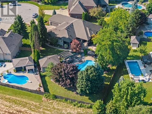 490 Allison Crescent, Tecumseh, ON - Outdoor With In Ground Pool With View