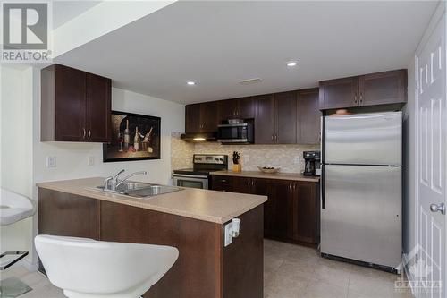 110 Lindenshade Drive Unit#B, Ottawa, ON - Indoor Photo Showing Kitchen With Double Sink