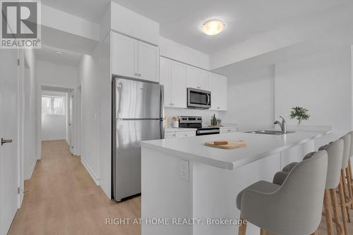 1501 - 160 Densmore Road E, Cobourg, ON - Indoor Photo Showing Kitchen With Stainless Steel Kitchen