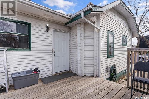 1017 7Th Street E, Saskatoon, SK - Outdoor With Deck Patio Veranda With Exterior