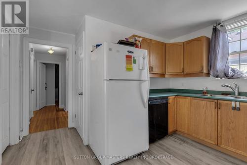 715 Brock Street, Kingston (Central City East), ON - Indoor Photo Showing Kitchen With Double Sink