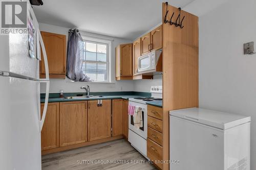 715 Brock Street, Kingston (Central City East), ON - Indoor Photo Showing Kitchen With Double Sink