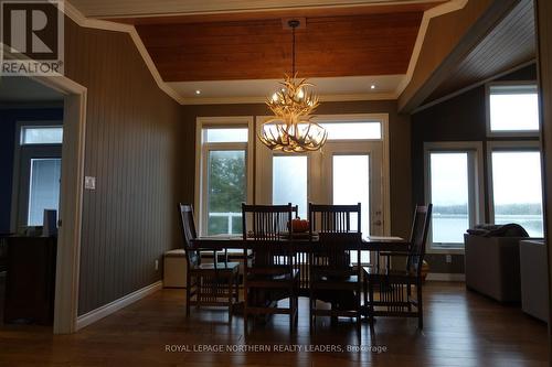 Lot 3 Gibson Lake Road, Cochrane Remote Area, ON - Indoor Photo Showing Dining Room