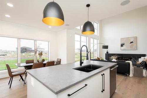 16 Bresaylor Drive, Headingley, MB - Indoor Photo Showing Kitchen With Double Sink