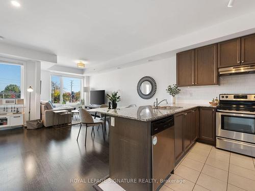 507-10 Drummond St, Toronto, ON - Indoor Photo Showing Kitchen With Stainless Steel Kitchen