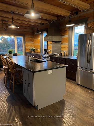 8915 Highway 6 Rd, Wellington North, ON - Indoor Photo Showing Kitchen