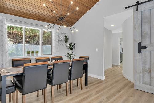 3177 Vector Drive, West Kelowna, BC - Indoor Photo Showing Dining Room