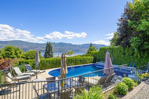 3177 Vector Drive, West Kelowna, BC - Outdoor With In Ground Pool