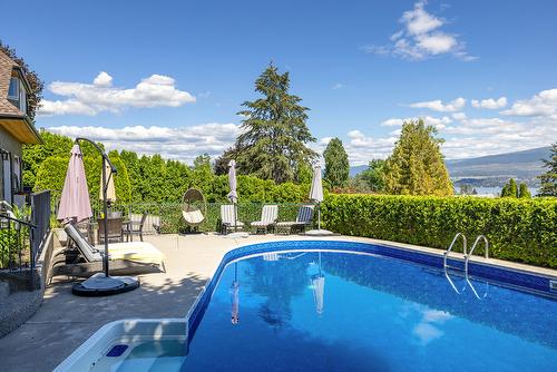 3177 Vector Drive, West Kelowna, BC - Outdoor With In Ground Pool With Backyard