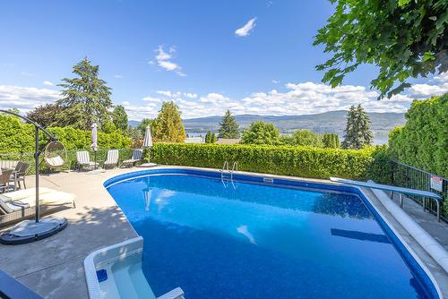 3177 Vector Drive, West Kelowna, BC - Outdoor With In Ground Pool With Backyard