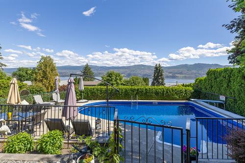 3177 Vector Drive, West Kelowna, BC - Outdoor With In Ground Pool With View