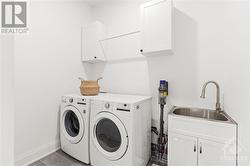 Convenient main floor laundry - 