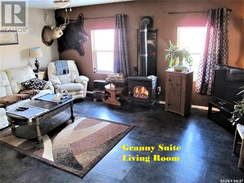 Langen Homestead Acreage, Estevan Rm No. 5, SK - Indoor Photo Showing Living Room