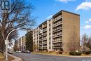 613 4045 Rae Street, Regina, SK  - Outdoor With Balcony With Facade 