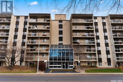 613 4045 Rae Street, Regina, SK - Outdoor With Balcony With Facade