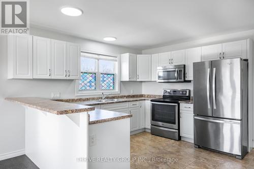 3972 Dundas Street, Thames Centre, ON - Indoor Photo Showing Kitchen With Double Sink