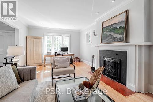 170 Strathallan Boulevard, Toronto, ON - Indoor Photo Showing Living Room With Fireplace