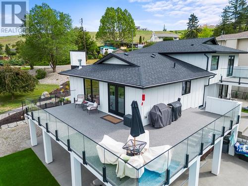 8590 Harbour Heights Road, Vernon, BC - Outdoor With Deck Patio Veranda With Exterior