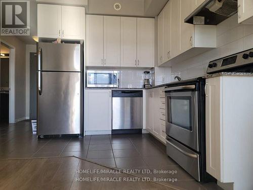 310 - 50 Sky Harbour Drive, Brampton, ON - Indoor Photo Showing Kitchen With Stainless Steel Kitchen