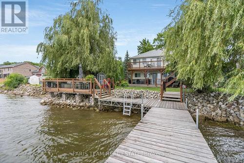 282 Robins Point Road, Tay, ON - Outdoor With Body Of Water With Deck Patio Veranda