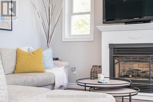 282 Robins Point Road, Tay, ON - Indoor Photo Showing Other Room With Fireplace