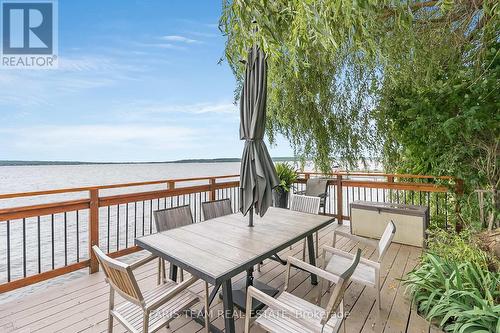 282 Robins Point Road, Tay, ON - Outdoor With Body Of Water With Deck Patio Veranda With Exterior