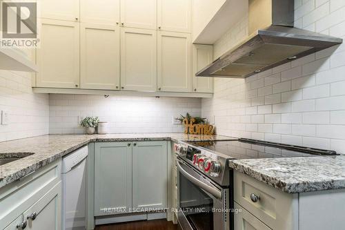 405 - 50 Main Street, Hamilton, ON - Indoor Photo Showing Kitchen With Upgraded Kitchen