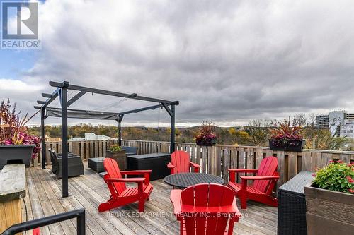 405 - 50 Main Street, Hamilton, ON - Outdoor With Deck Patio Veranda With Exterior