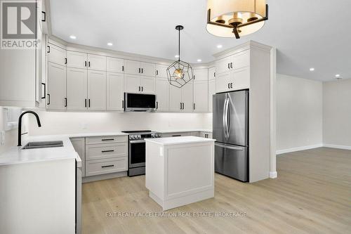 16 Palace Road, Greater Napanee, ON - Indoor Photo Showing Kitchen With Stainless Steel Kitchen With Double Sink With Upgraded Kitchen