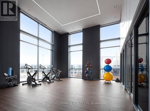 718 - 275 Village Green Square, Toronto, ON - Indoor Photo Showing Gym Room